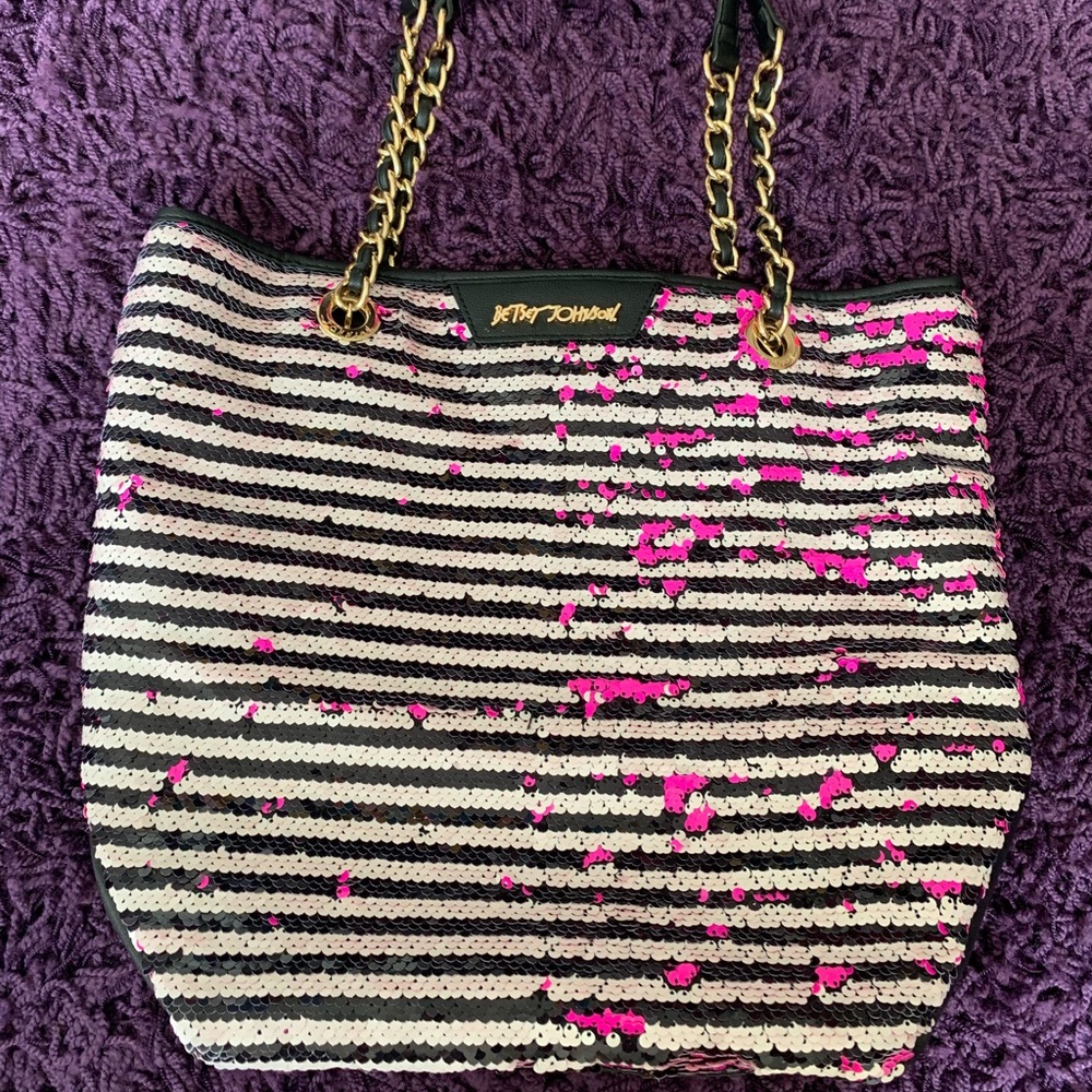 Flip Sequin Tote Bag